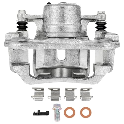 Image of SCITOO Front Left Brake Caliper With Bracket 19B2664 Compatible For Toyota For Highlander 2001-2007