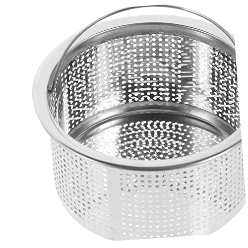 Coladores para lavabo de cocina 8 piezas acero inoxidable miniatura 7