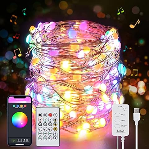 Guirnalda Luces Bedee Multicolore 10M 100LEDS Cover