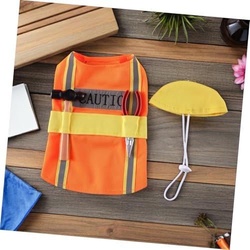 Disfraz para perro YARNOW naranja talla M miniatura 4