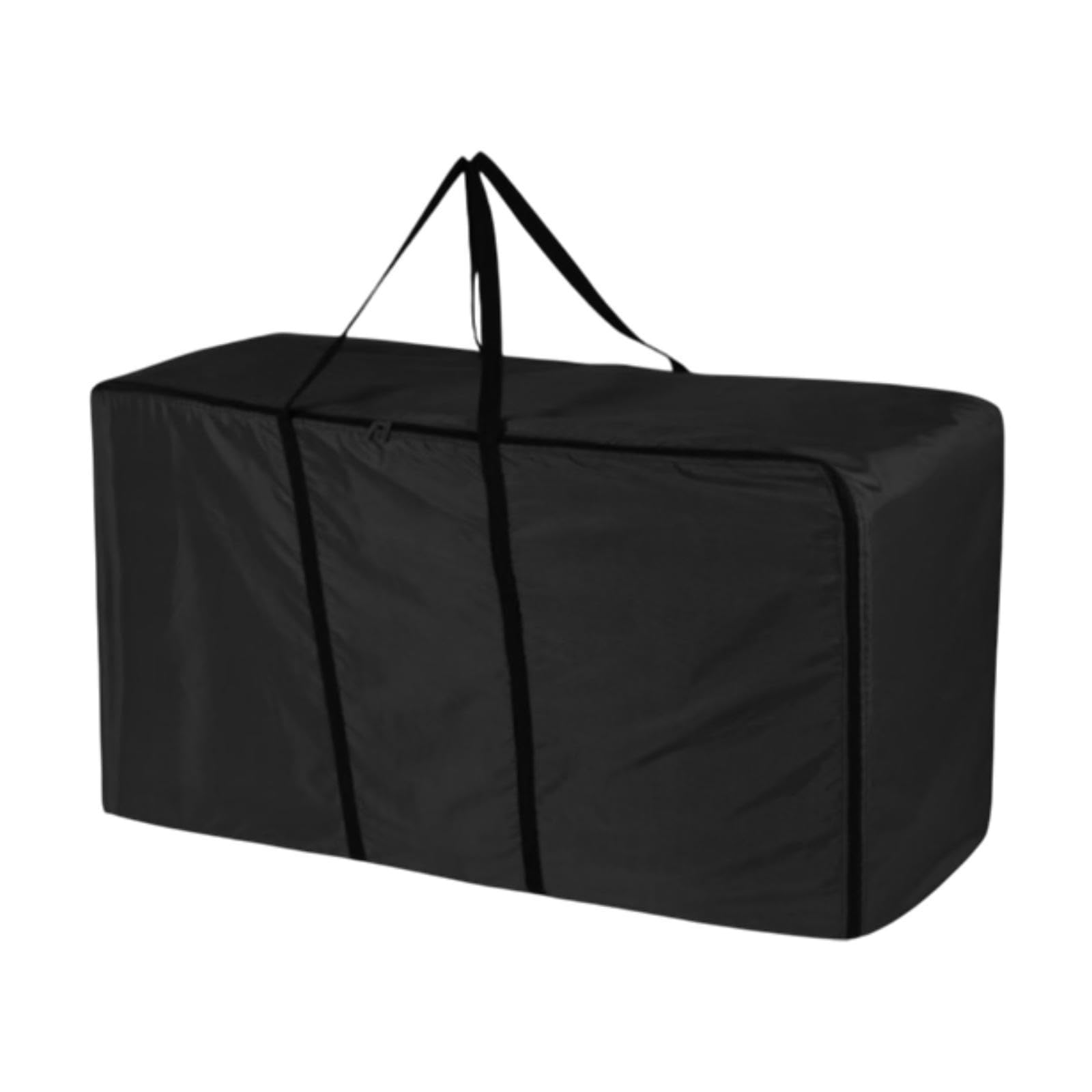 SheerFaring Hay Bale Carrier Bag with Zipper for Livestock, Black