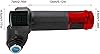 Throttle Grip Set,1 Pair E-Bike Throttle Grip with LCD Voltage Digital Display,Electric Motorbike Scooter Wire Twist Throttle Bike Throttle Grip Handlebar Left Right,12-84V (Red) #5
