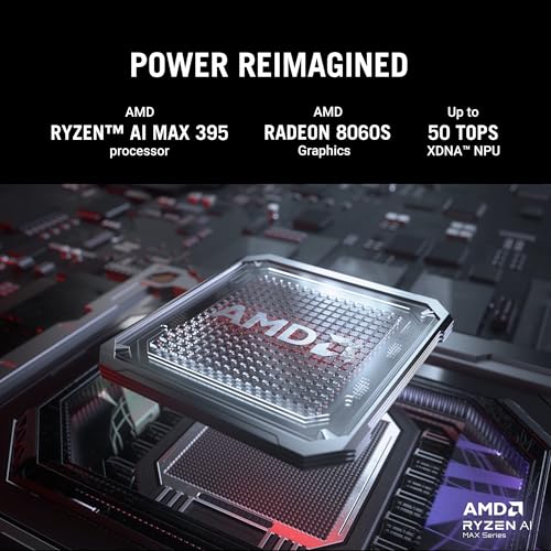 Image of ASUS ROG Flow Z13 (2025), AMD Ryzen AI MAX+ 395,AMD Radeon iGPU, 64GB /1TB, 2.5K QHD,Touchscreen, 13.4 inch, 34 cm,Windows 11, M365 Basic(1yr)* Office24, Off Black, 1.59 Kg, GZ302EA-RU193WS, Gaming Laptop
