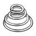 Compress Spring, Conical, 302 SS, 5/8x0.975