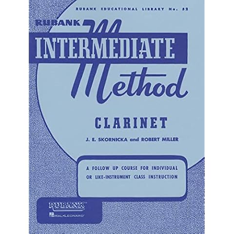 Rubank Intermediate Method - Clarinet (Rubank Educational Library, 52) Cover