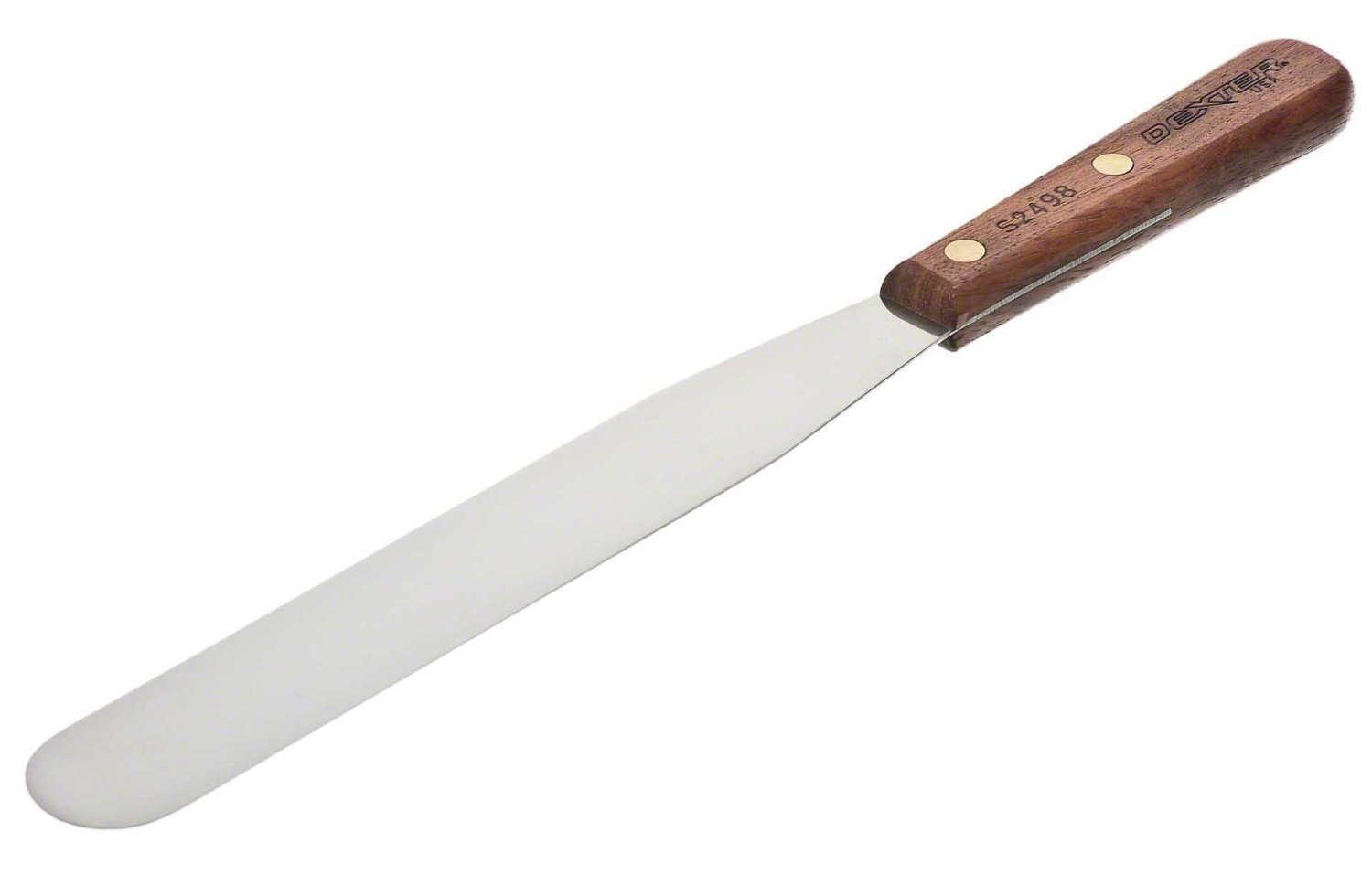 8" Spatula w/ Rosewood Handle by Dexter Russell – Medium, Model S2498