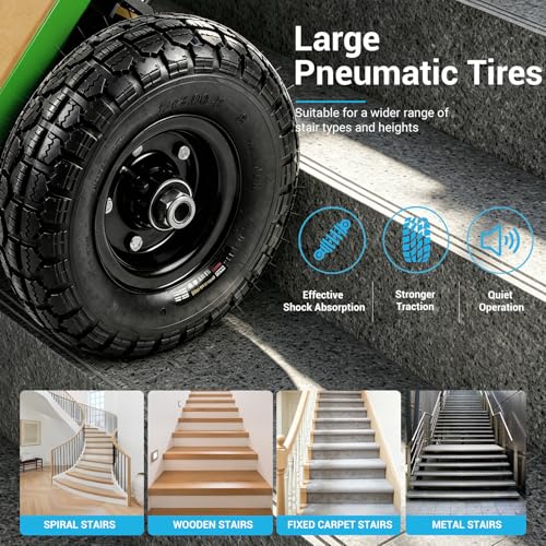 Carretilla eléctrica para escaleras 1300W miniatura 4