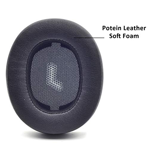 Vervanging Oorkussens schuim kussen kussen onderdelen Cover voor JBL E55BT E 55 bt Bluetooth Draadloze Headsets (zwart) - Afbeelding 5