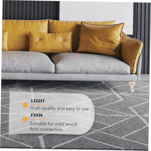 Patas de repuesto para muebles de madera maciza tallada, pack de 4 8