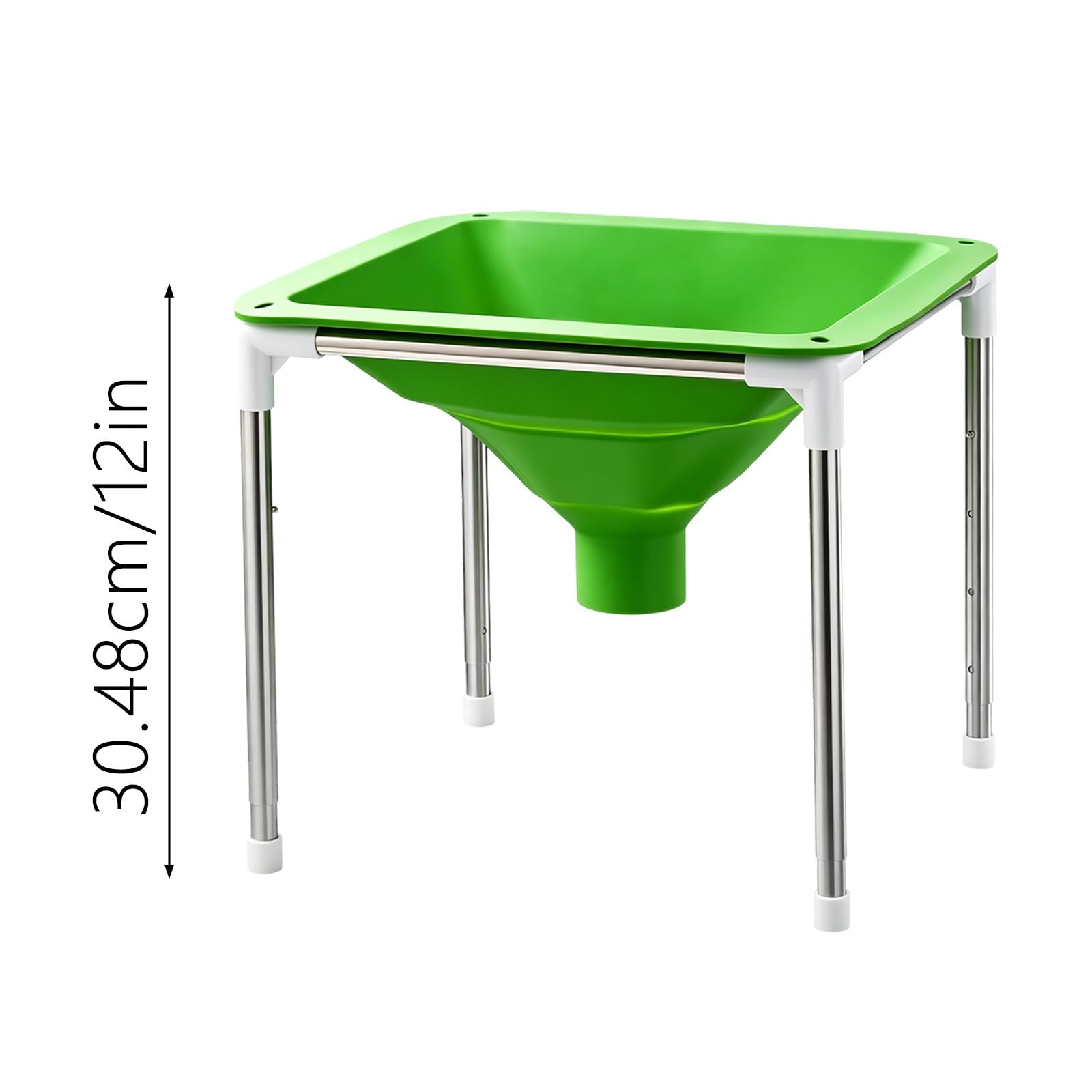 Entonnoir extra large en silicone – Compatible avec les plateaux de séchage Entonnoir à large ouverture pour bocaux et Mylar 061006