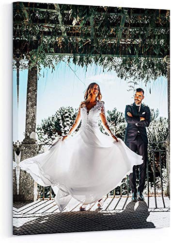 personalized custom canvas prints photo on canvas framed 11x14 transform your photos into stunning framed wall art digitally printed photo to canvas ideal for home decor gifts keepsakes