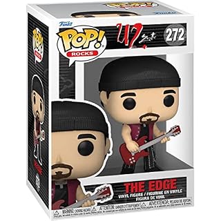 POP Rocks: U2, ZooTV – Edge Funko Pop ! Figurine en vinyle (avec étui de protection compatible Pop Box), multicolore, 9,5 cm - Les Beatles, Paul McCartney, John Lennon, RIngo Starr, George Harrison POP Rocks: U2, ZooTV - Edge Funko Pop ! Figurine en vinyle (avec étui de protection compatible Pop Box), multicolore, 9,5 cm – Image 3
