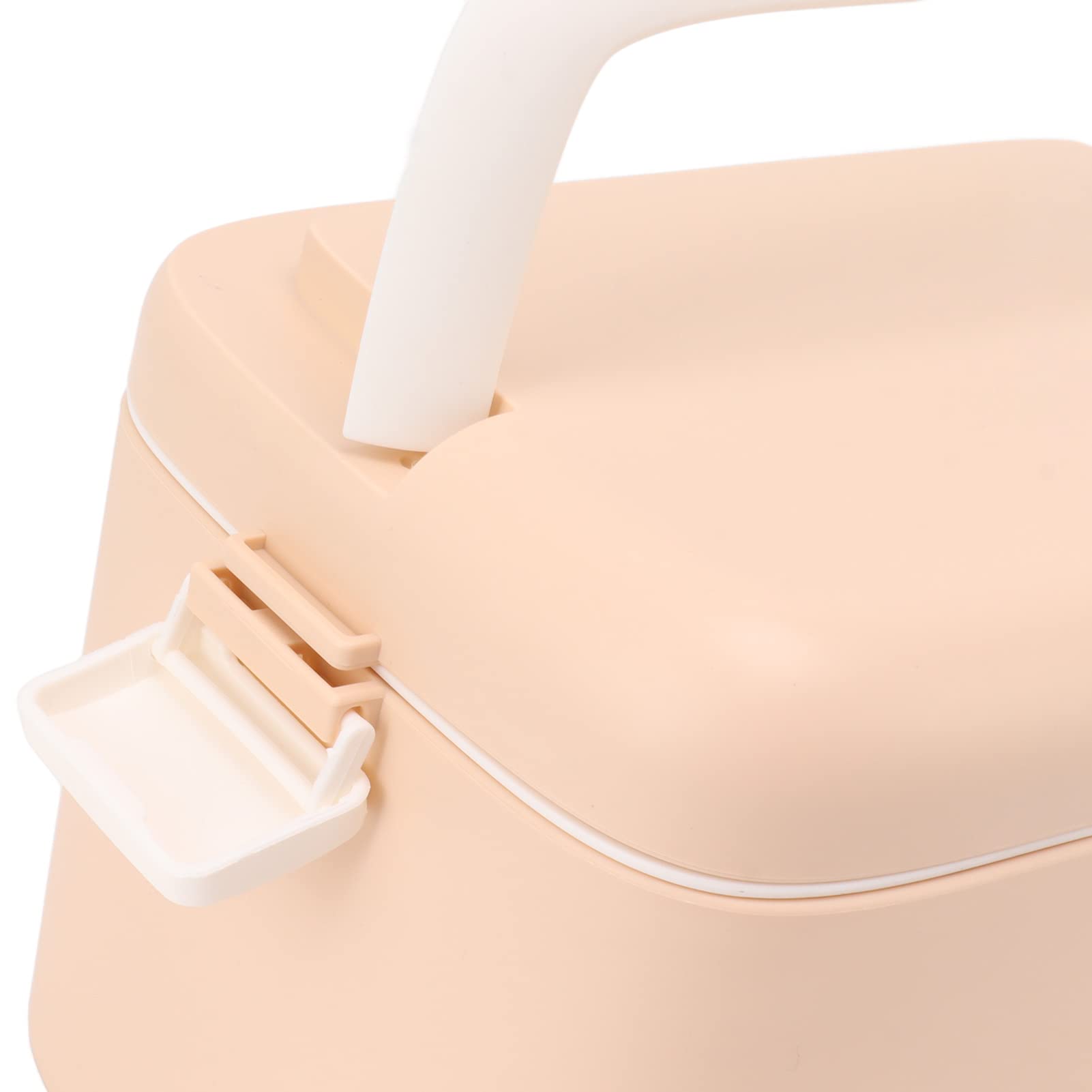 Boîte à Médicaments 4 Niveaux - 30x16.5x27.5 Cm, Plastique Blanc Translucide, Avec Pilulier Amovible