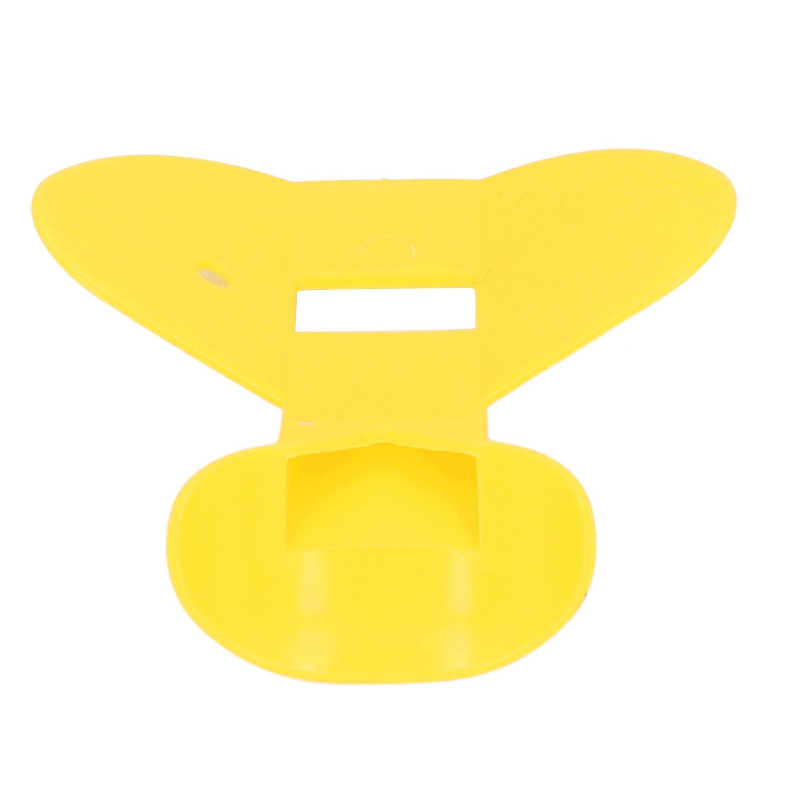 NIBEMINENT Nose Trainer Flute Pronunciation Training Oral Muscle Rehabilitation Nose Whistle for Throat Control Yellow