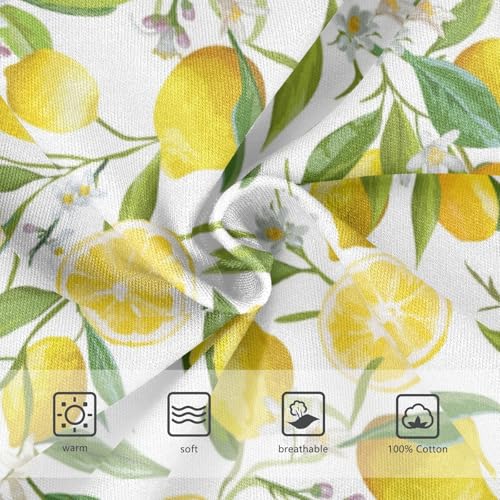 Boys' Exclusive Briefs Toddler Underwear 95% Combed Cotton Boxerbriefs 2T Lemon and Leaf Pattern 53