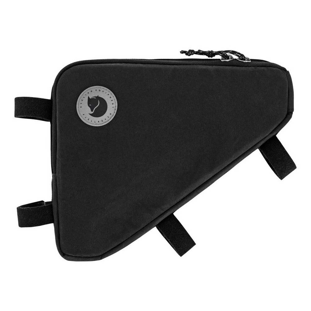 Fjällräven Hoja Triangle Frame Bag, Black, One Size