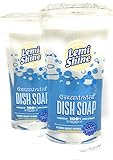Lemi Shine Concentrated Liquid Dish Soap with Natural Citric Extracts, 22 FL OZ (Pack of 2)