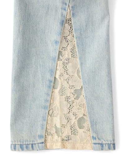 Image of The Children's Place Girls' Wide Leg Jeans