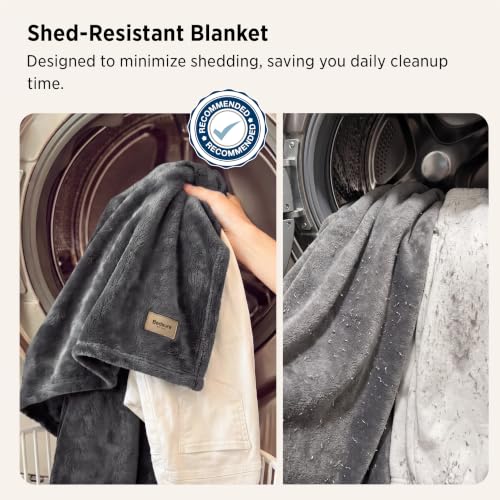 Bedsure Shed-Resistant Anti-Static Fleece Throws & Blankets (Various Sizes & Colors) - image 2