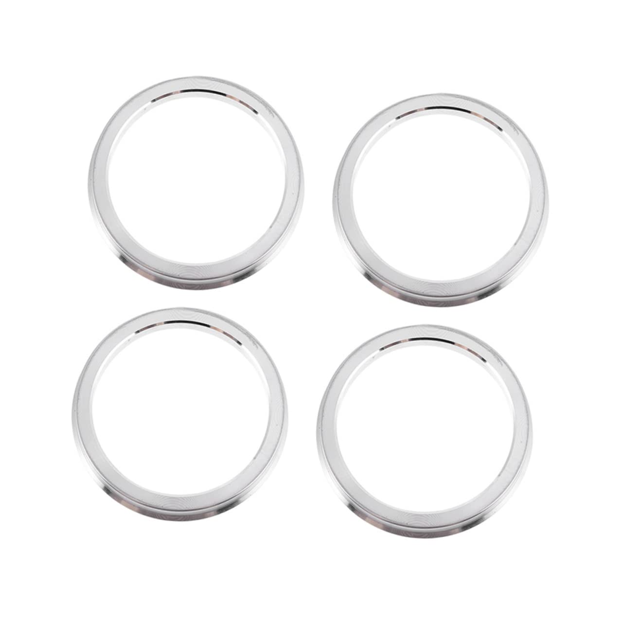 DECHOUS 4Pcs Hub Centric Rings to Aluminum Alloy Center Bore Adapter Durable and Heat Resistant for Car Decorations and Exterior Use