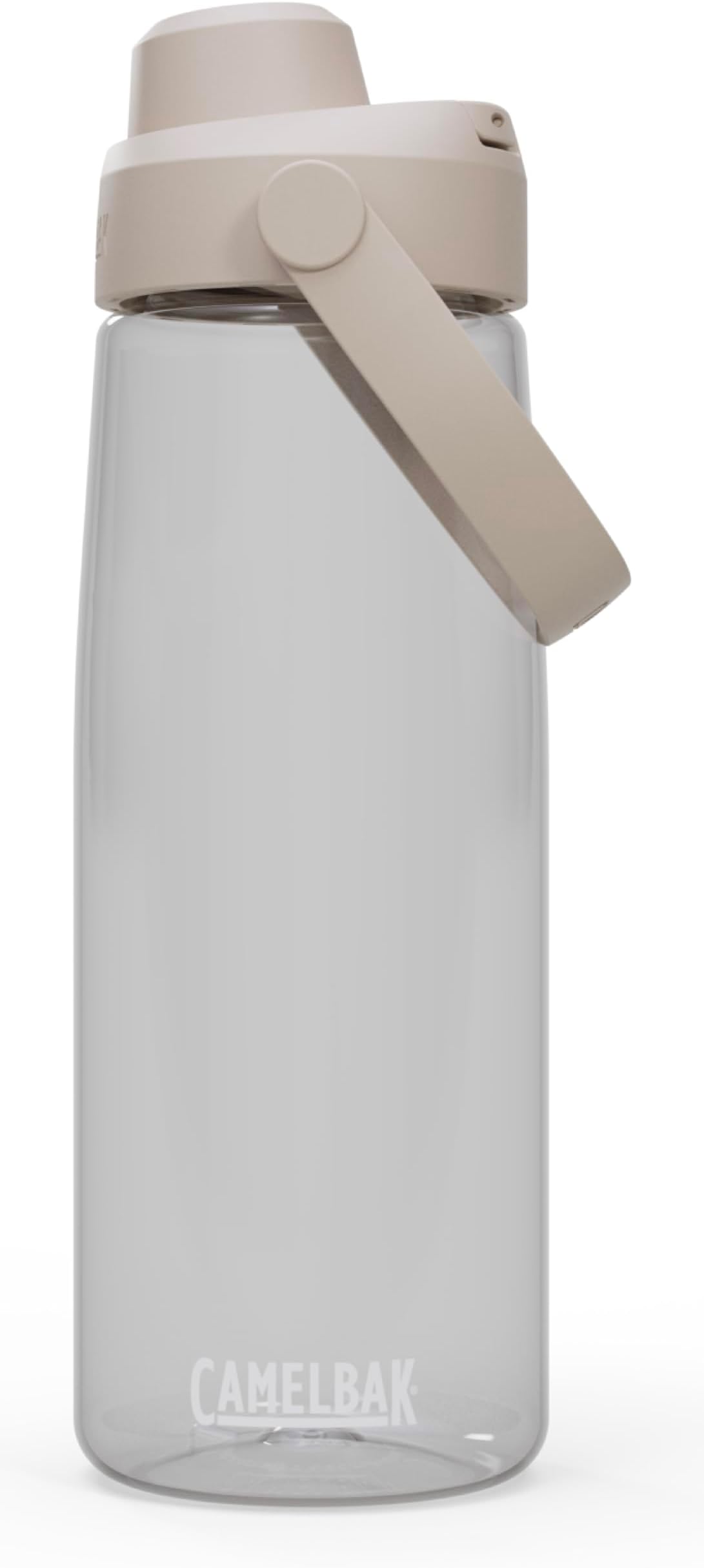 THRIVE CHUG 740 ml – bike bottle – leak-proof – soft drinking spout – ideal for on the go – withstands extreme conditions – Clear, size: OS