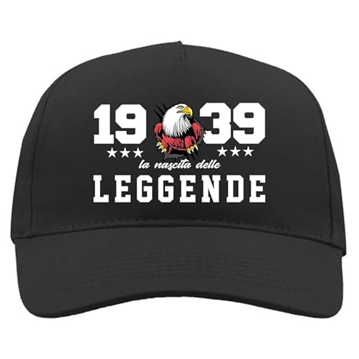 TeeDesign Gorra 85 años regalo cumpleaños nacimiento de las leyendas gadget año 1939 simpática idea regalo cumpleaños para él o para ella 1939