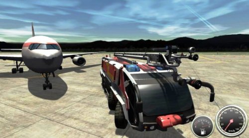 Pompiers d'Aéroport Simulator 2012 - vue 9