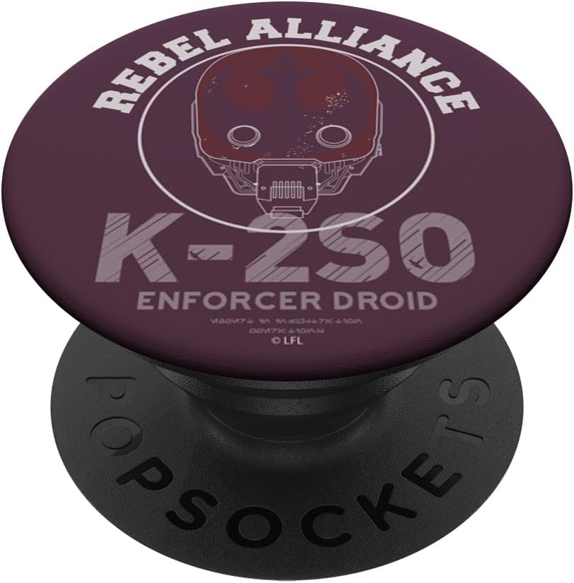 Star Wars Rogue One K-2SO Rebel Alliance Portrait PopSockets MagSafe PopGrip for iPhone
