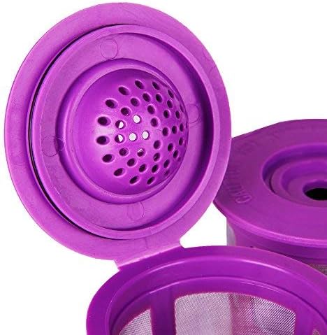 Reusable K Cups for Keurig 1.0 & 2.0 Brewers, Stainless Steel Refillable Mesh Filter, Eco-Friendly Coffee Pods (Pack of 2)