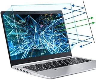 2-Pack 15.6 Inch Laptop Screen Protector -Blue Light and Anti Glare Filter, FORITO Eye Protection Blue Light Blocking & Anti Glare Screen Protector for 15.6