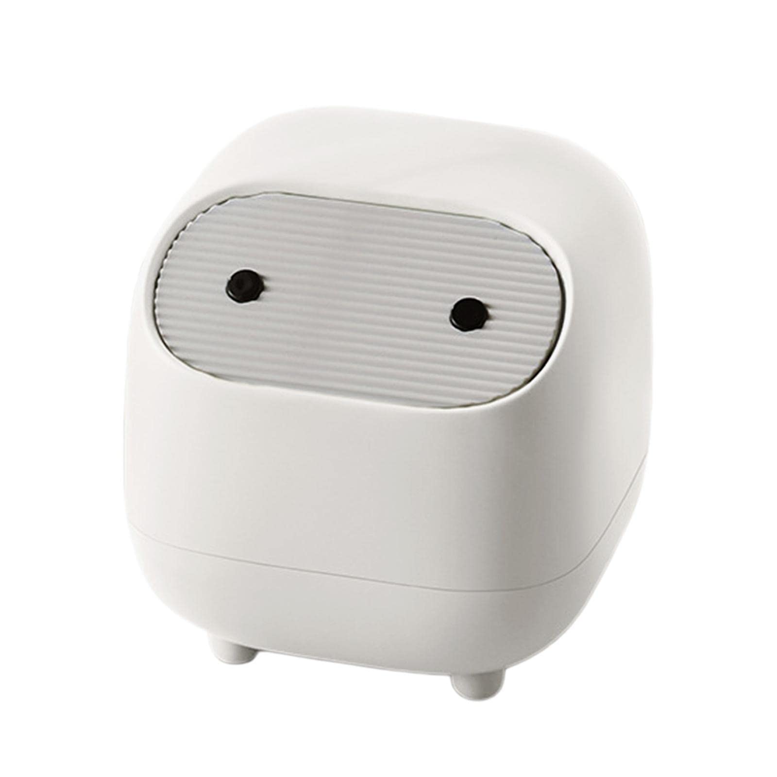 CLUB BOLLYWOOD Small Table Top Covered Waste Basket For Bathroom Dresser Living Room Home White | Trash Cans & Wastebaskets | Home & Garden | Household Supplies & Cleaning | Trash Cans & Wastebaskets