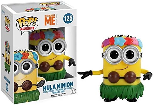 Funko POP Movies: Despicable Me 2 - Hula Minion image 3