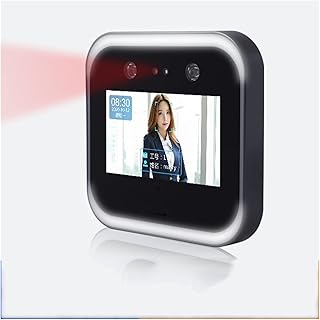 TRATOR Time CLock, Time Clock Time Card Machine Dynamic Face Recognition All-in-one Smart Attendance Machine Access Control Face Recognition P2P Cloud Service Fingerprint Time Attendance