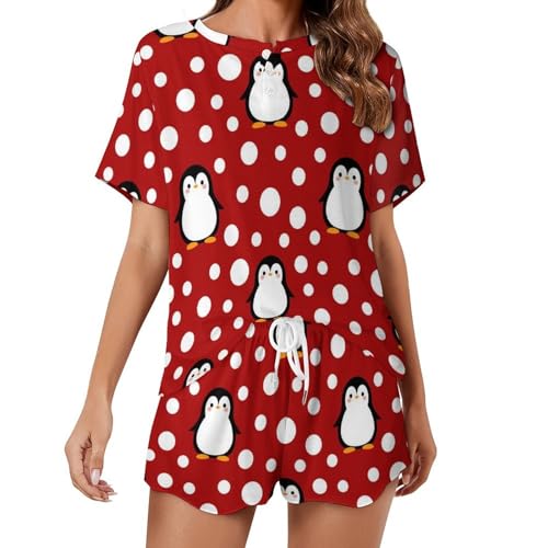 Ensemble de pyjama pour femme manches courtes sleepwear ete