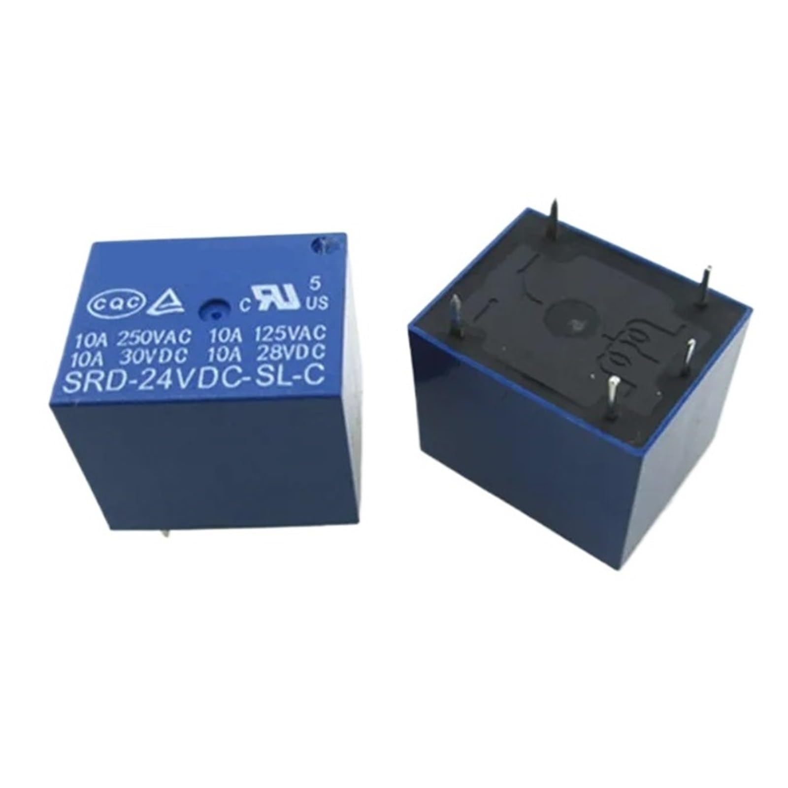 NWPNLXEA 24V Relay SRD-24VDC-SL-C SRD24VDCSLC SRD-24VDC 24VDC DC24V 24V 10A 250VAC DIP5(100PCS)