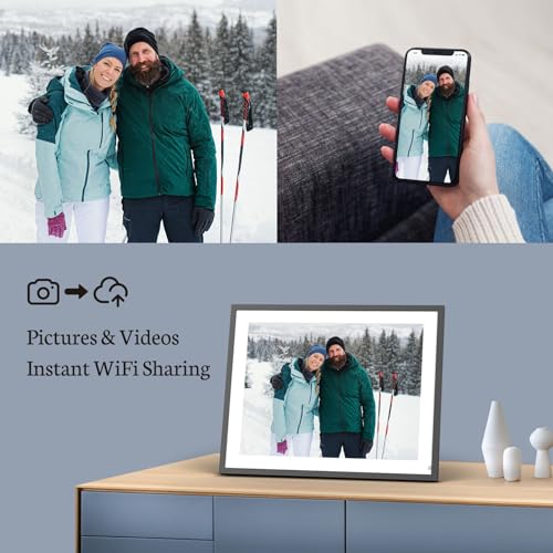 Bsimb 16.7 Inch 32Gb Extra Large Digital Picture Frame Wifi, Smart Photo Frame With Hd Touch Screen, Auto-Rotate, Motion Sensor thumb #1
