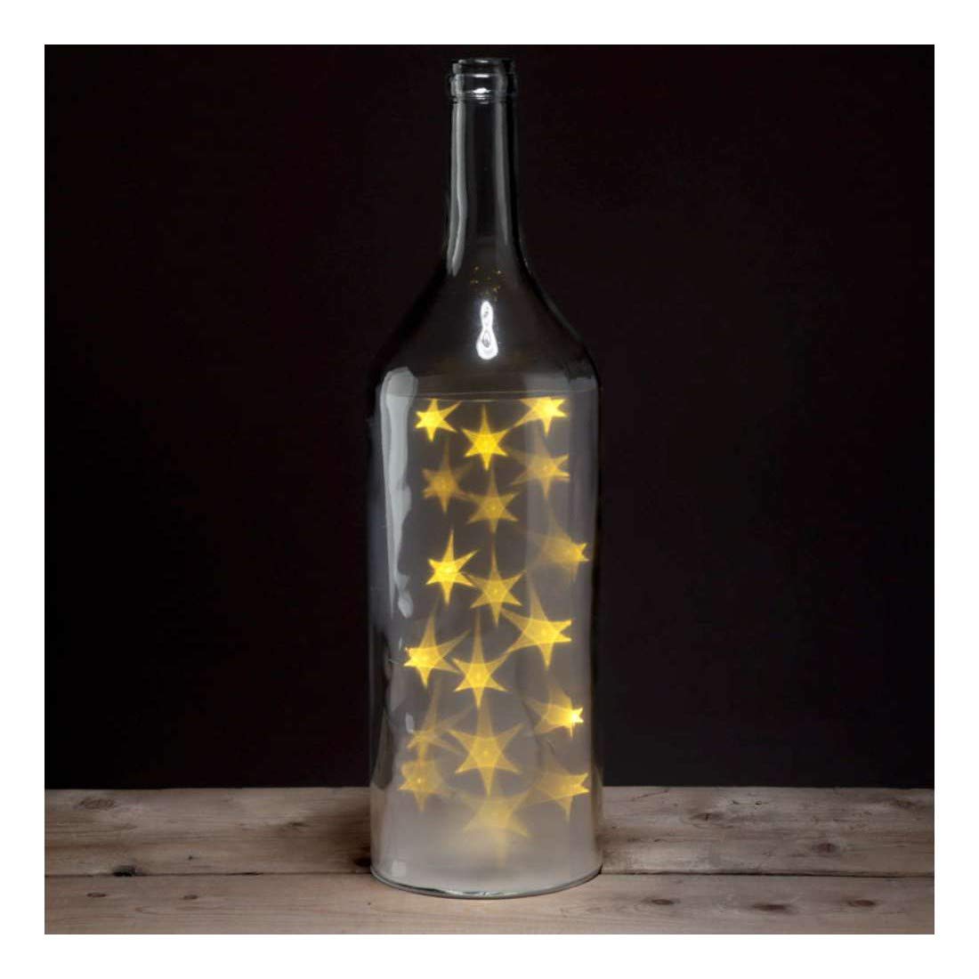 Puckator LED05 Decorazione Led Gialla, Alimentazione A Pile AA, Per Festa E Cameretta