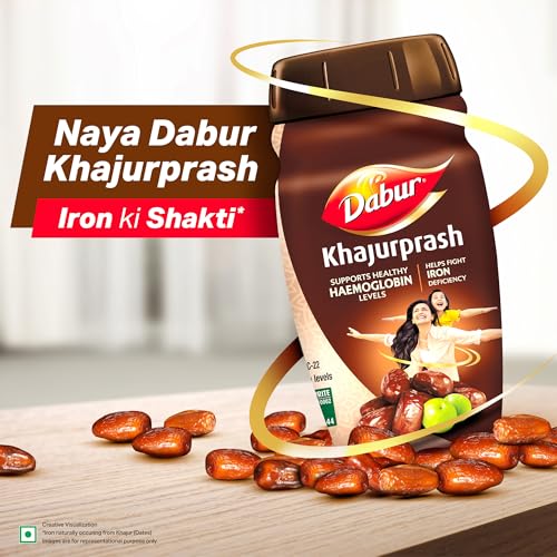 Dabur Khajurprash - 900g | Supports Healthy Haemoglobin Levels | Helps Fight Iron Deficiency - Image 2