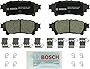 BOSCH BC1391 QuietCast Premium Ceramic Disc Brake Pads - Compatible With Select Lexus GS200t, GS350, GS450h, IS200t, IS250, IS300, IS350, RC350, RX350, RX450h; Toyota Highlander, Prius, Sienna; REAR