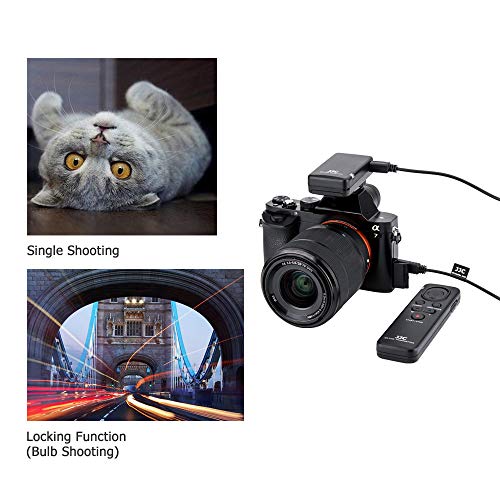 Image of JJC RMT-VP1K Wireless Remote Control for Sony FDR-AX53 AX43 AX700 HDR-CX405 | for Sony AX33 AX100 CX440 CX455 CX675 CX900 A1II A7IV A7R V IV A7SIII A9III FX30 FX3 A6000 A6100 A6400 A6600 RX100 VII & More