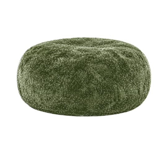 Image of Memory Foam Bean Bag Chair for Adults, 4FT Green Shining