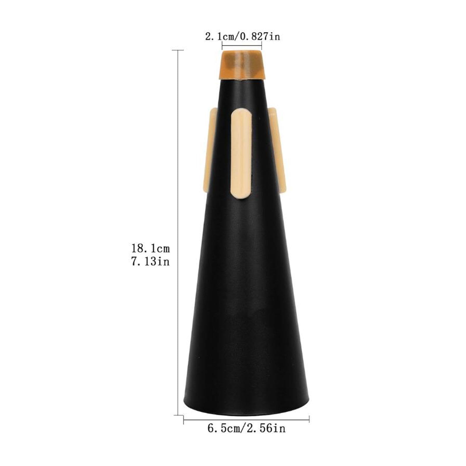 Garende Trumpet Practice Mute,Accessories,Replacement Straight Mute for Trumpet for Jazz All Kinds of Trumpets Musical Instrument