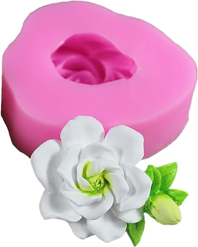 Miniatura 8 de Molde de silicona para velas de amor diseño de flores de corazón fondant chocolate caramelo pastel resina polimérica regalo de San Valentín
