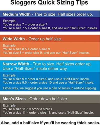 image for Sloggers Women's Waterproof Rain and Garden Shoe with Comfort Insole, 