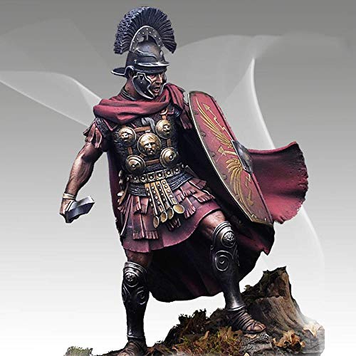 Figura de resina kit modelo guerrero romano antiguo 80mm miniatura 1