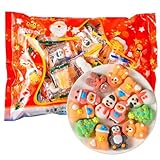 クリスマス マシュマロ 500g 約100個入 お菓子 詰め合わせ サンタ 雪だるま トナカイ ツリー 靴下 くま ペンギン 個包装 ギフト パーティー 大容量