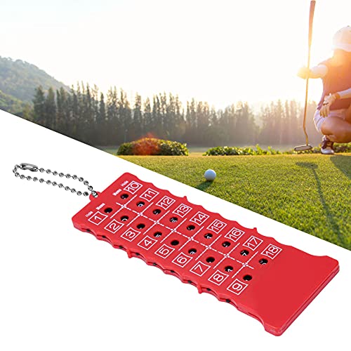 Golf Score Counter, contador de golpes para 18 hoyos miniatura 3