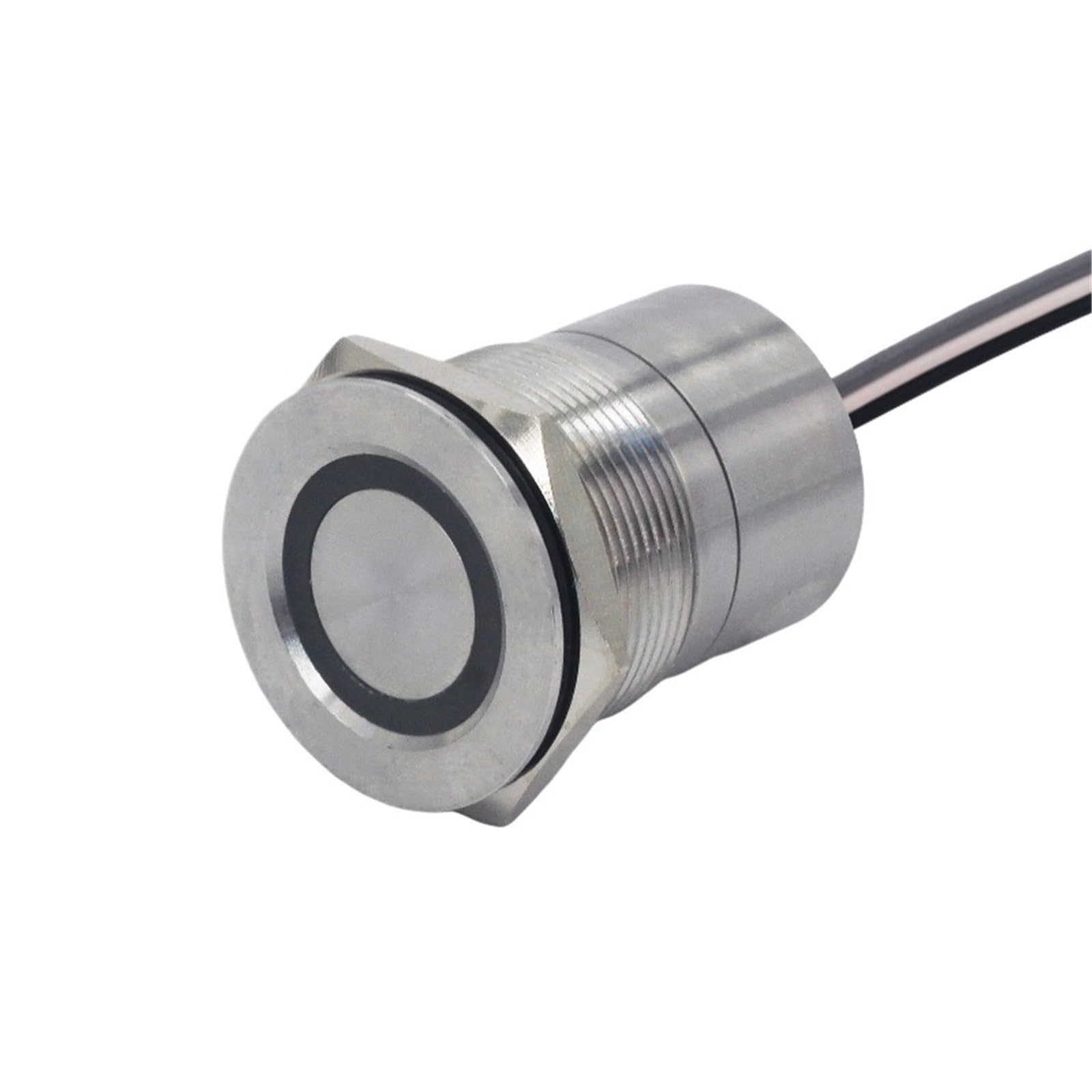 1 szt./panel sterowania z czujnikiem dotykowym 16/19/22/25/30 MM Rast Momentary LED włącznik światła przycisk DC 6 V 12 V 24 V 500 mAh (O LED, 30 mm_MOMENTARY_6-30V 500MA)