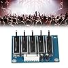 Valixirant Eq Equalizer Board Preamplifier Stage – 5 or 10 or 15-band Stereo Tone Control Pcb Having Dual ±5v to ±15v Regulated Supply Input/output Volume Control(5 Road) #5