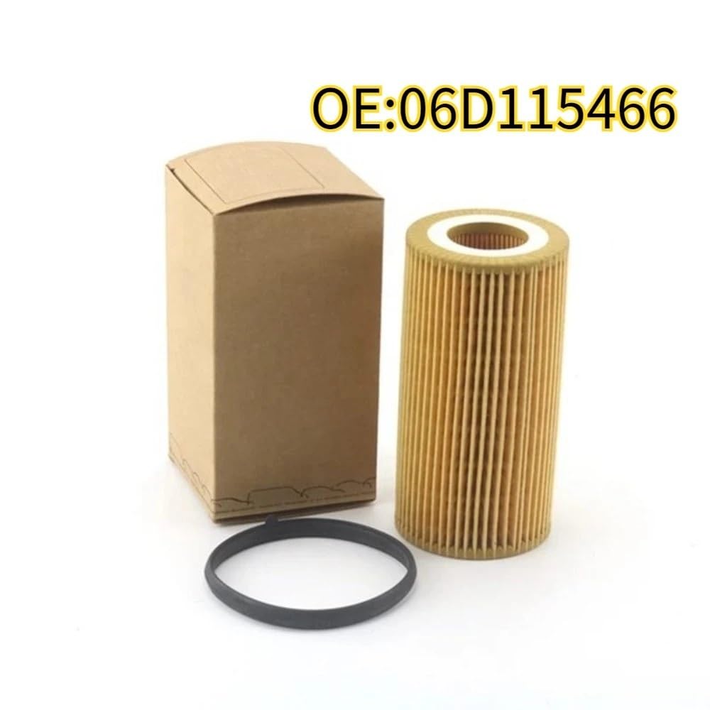 filtro de aceite del motor Para filtro de aceite 06D115466 OEM Compatible con A3 2004-2012 TT Quattro 2008-2014 2.0T